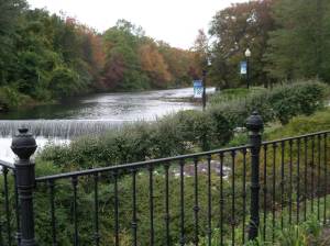 Park on the Mumford River, Uxbridge Center