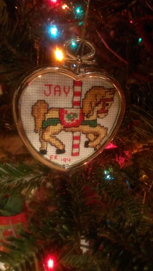 cross stitch ornament