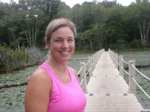 On Delcarte's floating bridge with Pam