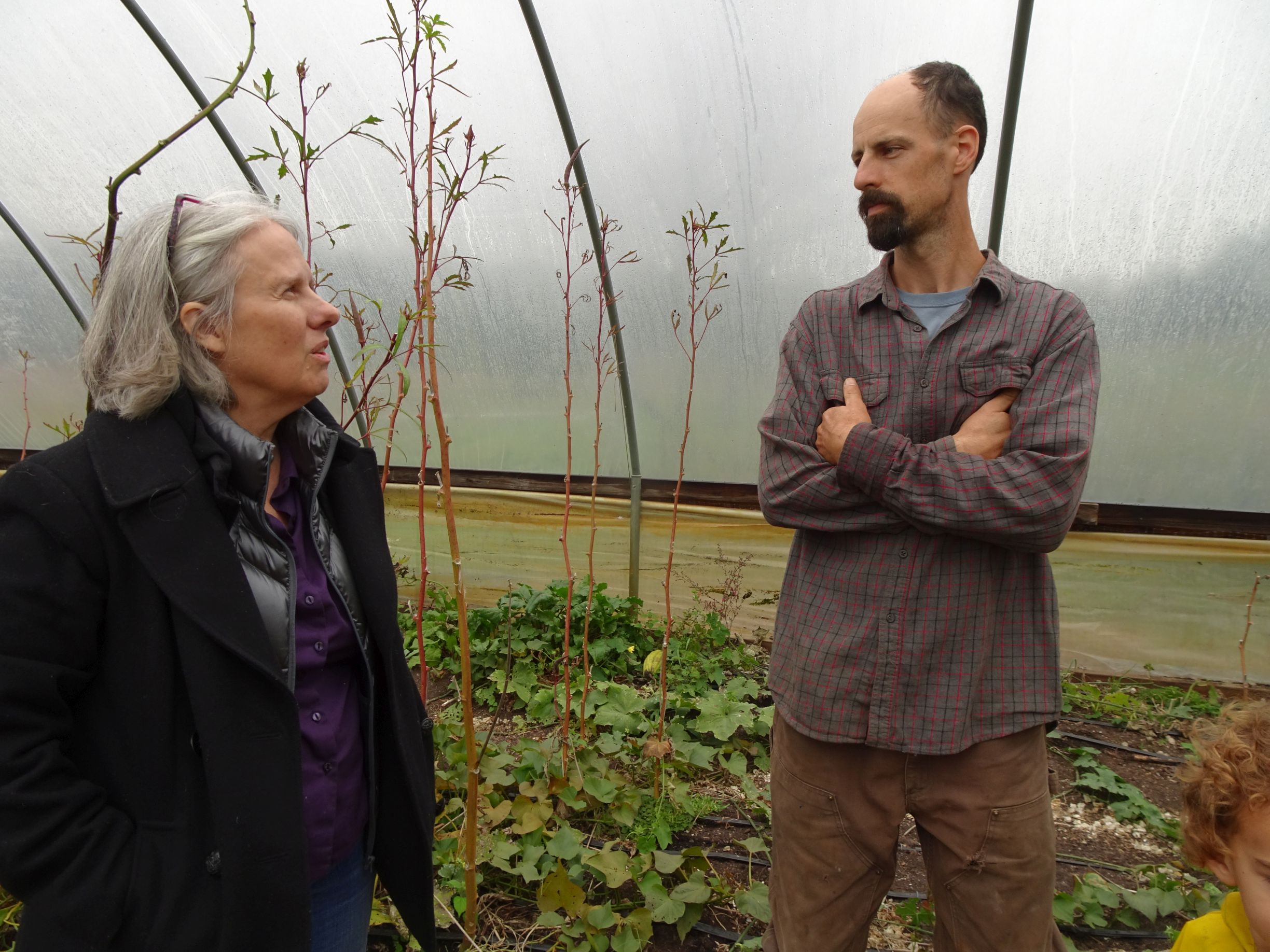 Caleb same pose as Grampie